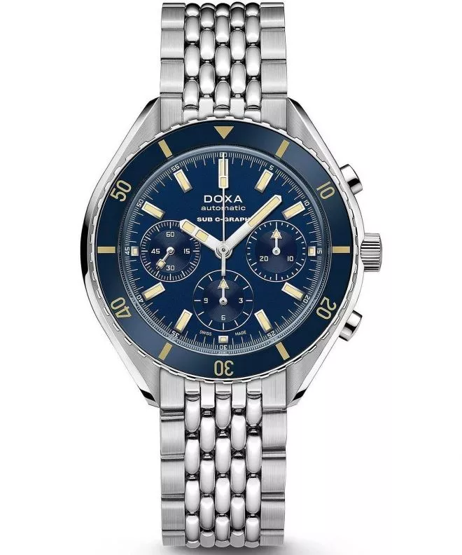 Zegarek męski Doxa Sub 200 C-Graph Caribbean 798.10.201.10