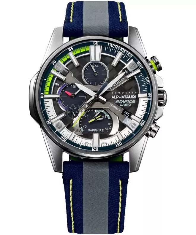 Zegarek męski Casio EDIFICE Scuderia AlphaTauri Bluetooth Limited Edition EQB-1200AT-1AER