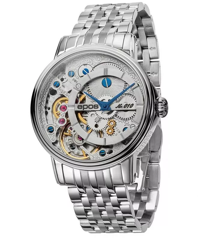 Zegarek męski Epos Oeuvre D'Art Verso Skeleton Limited Edition 3435.313.20.18.30