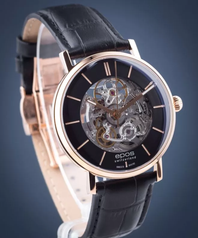 Zegarek męski Epos Originale Skeleton Automatic 									 3437.135.24.15.25