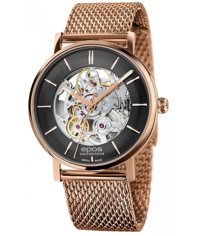 Zegarek męski Epos Originale Skeleton Automatic 3437.135.24.15.34
