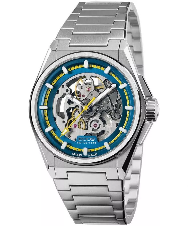 Zegarek męski Epos Sport 3505 SK Skeleton Automatic 3505.139.20.16.30