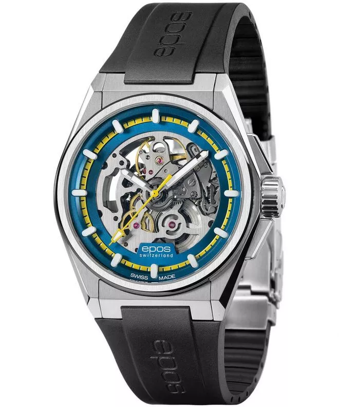 Zegarek męski Epos Sport 3505 SK Skeleton Automatic 3505.139.20.16.55