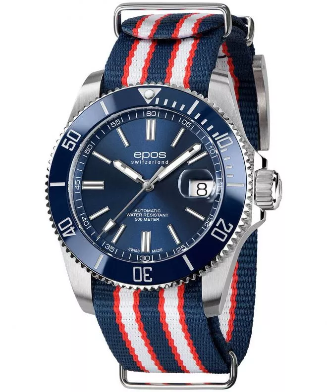 Zegarek męski Epos Sportive Diver 3504.131.96.16.66