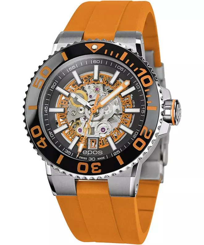 Zegarek męski Epos Sportive Diver Skeleton Automatic 3441.135.99.15.52