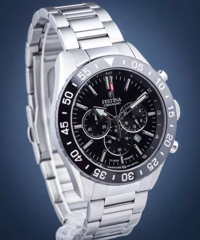 Zegarek męski Festina Ceramic Chronograph F20575/3