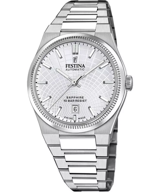 Festina Orologio Uomo F20338/1 | Quadrante Analogico 32 Mm | Cinturino In Acciaio Inossidabile | Eleganza Sportiva - 2