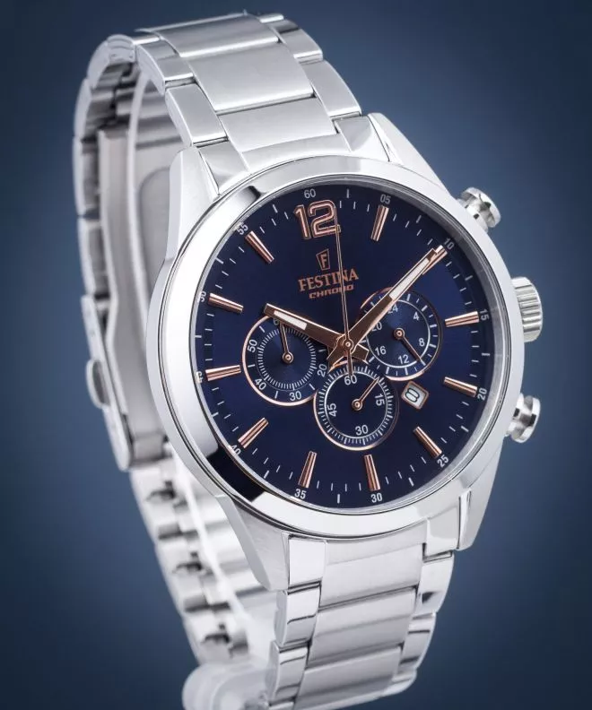Zegarek męski Festina Timeless Chronograph F20343/9