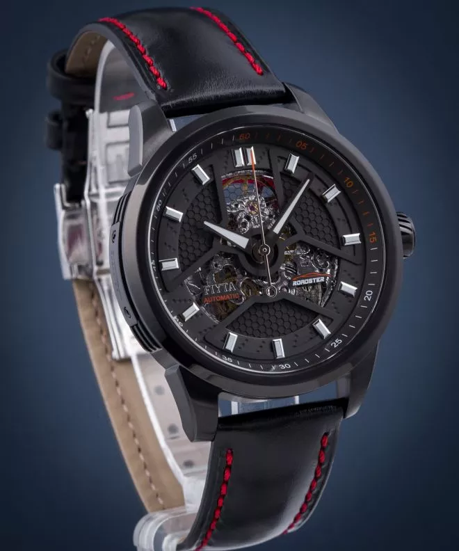 Zegarek męski Fiyta Extreme Open Heart Automatic WGA1008.BBB