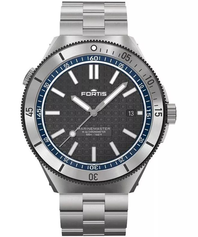 Zegarek męski Fortis Marinemaster M-44 Ocean Blue Automatic F8120022