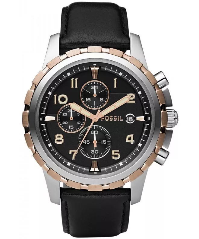 Zegarek męski Fossil Dean Leather FS4545