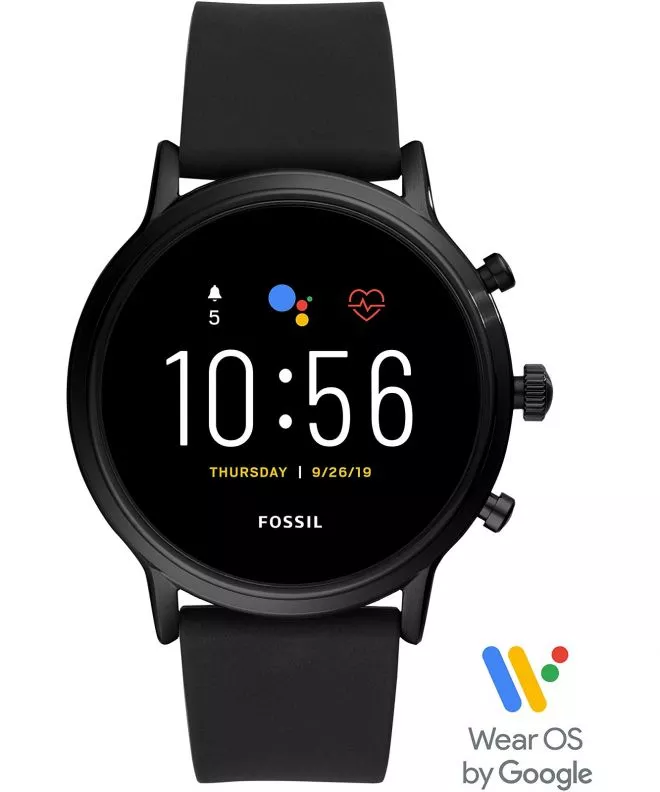 Zegarek męski Fossil Smartwatches Gen 5 Carlyle HR Smartwatch FTW4025