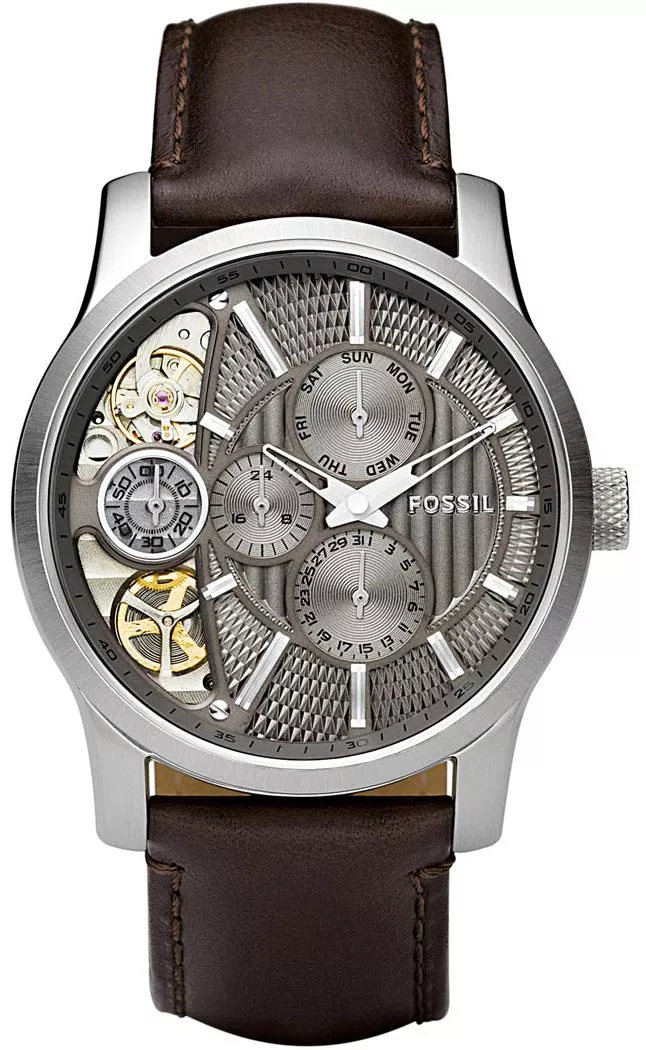 Zegarek męski Fossil Twist Brown Automatic ME1098