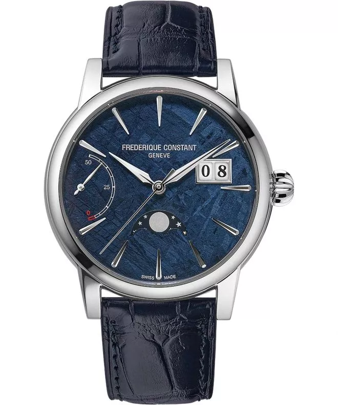 Zegarek męski Frederique Constant Manufacture Classic Power Reserve Big Date Platinium Limited Edition FC-735MT3HPT