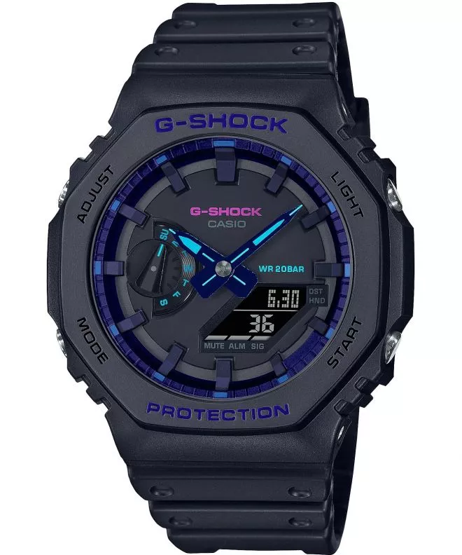 Zegarek Casio G-SHOCK Octagon Carbon Core Guard GA-2100VB-1AER