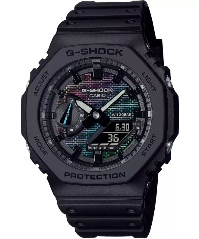 Zegarek męski Casio G-SHOCK Classic 2100 Series Rainbow Brick Wall GA-2100RW-1AER