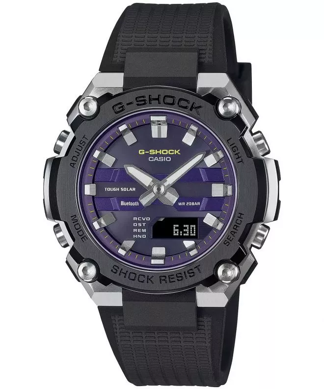 Zegarek męski Casio G-SHOCK G-Steel Bluetooth Sync Solar GST-B600A-1A6ER