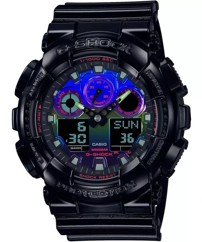 Zegarek męski Casio G-SHOCK Original Virtual Rainbow GA-100RGB-1AER