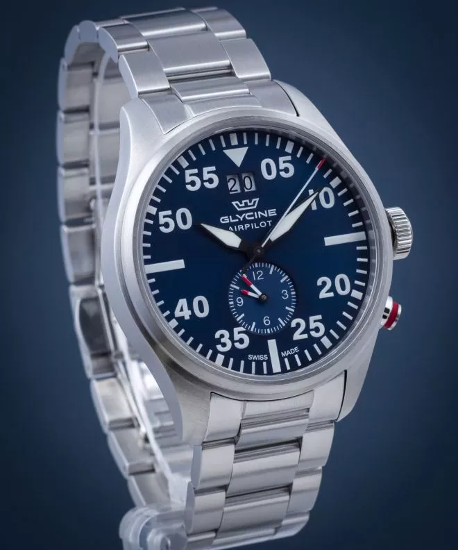 Zegarek męski Glycine Airpilot Dual Time GL0362