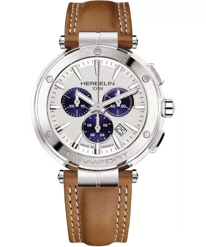Zegarek męski Herbelin Newport Chronograph 37688A42GD (37688-42GON)