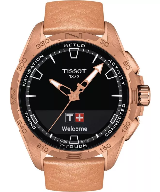 Zegarek męski hybrydowy Tissot T-Touch Connect Solar T121.420.46.051.00 (T1214204605100)