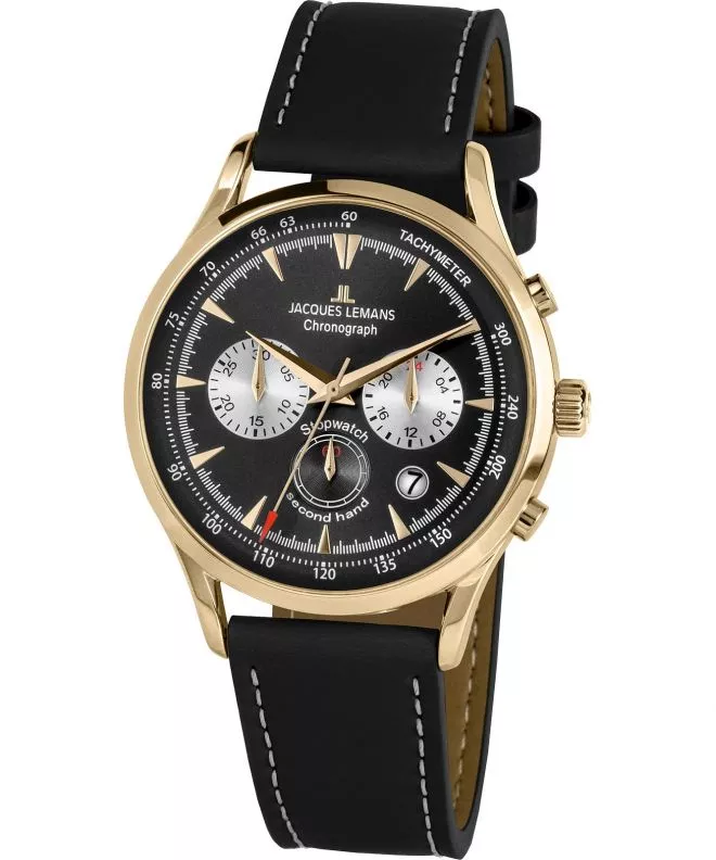 Zegarek męski Jacques Lemans Retro Classic Chronograph 1-2068I