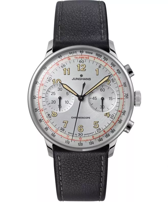 Zegarek męski Junghans Meister Telemeter Chronoscope 027/3380.02