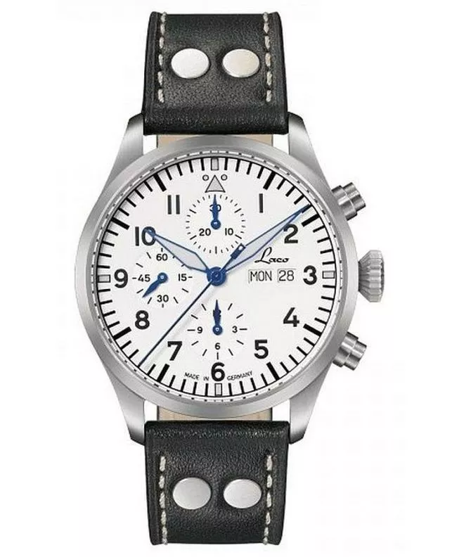 Zegarek męski Laco Kiel 2 Weiss Automatic LA-862153