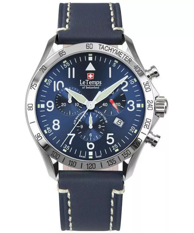 Zegarek męski Le Temps Air Marshal Chronograph LT1041.03BL17
