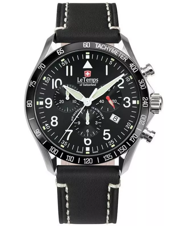 Zegarek męski Le Temps Air Marshal Chronograph LT1041.12BL15