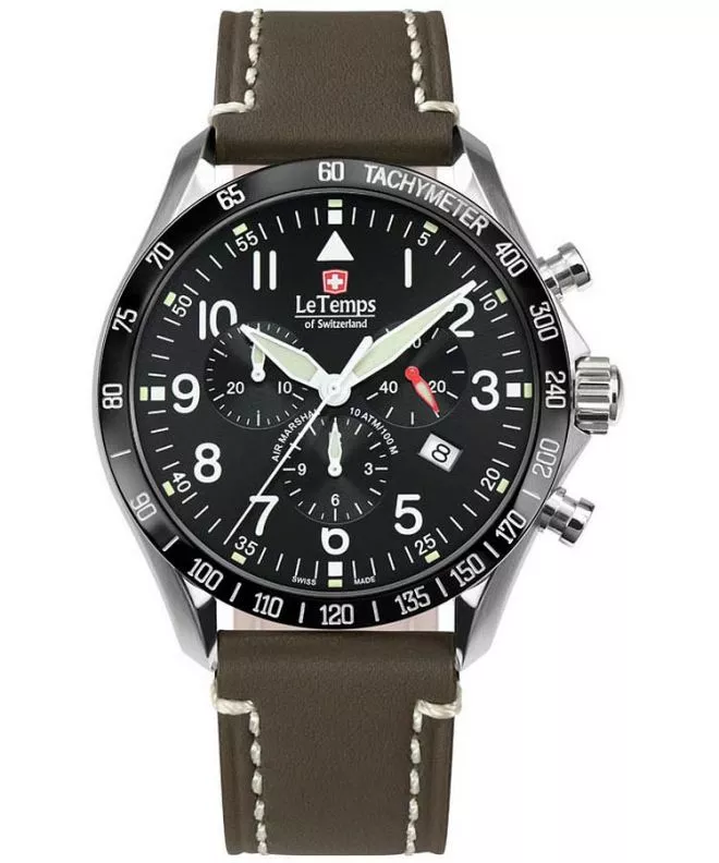 Zegarek męski Le Temps Air Marshal Chronograph LT1041.12BL16