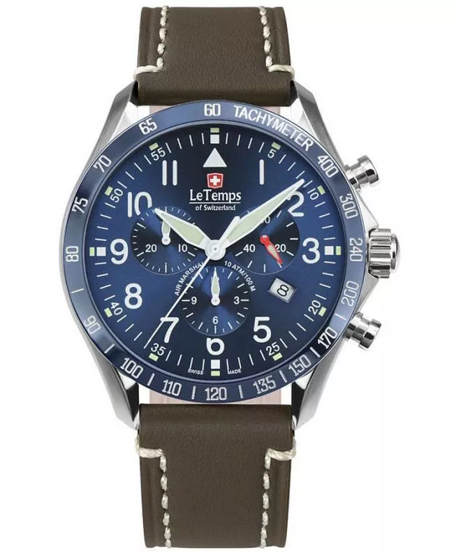 Zegarek męski Le Temps Air Marshal Chronograph LT1041.13BL16