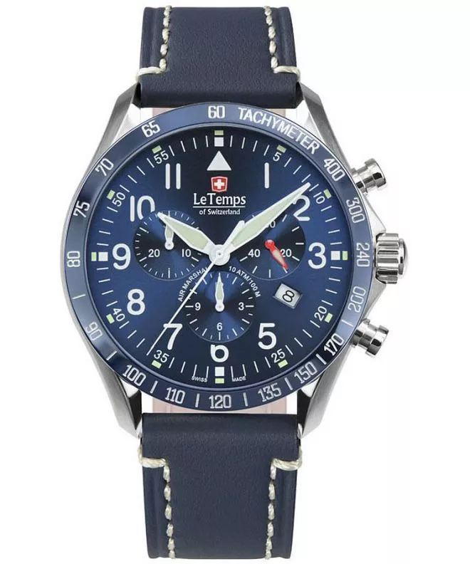 Zegarek męski Le Temps Air Marshal Chronograph LT1041.13BL17