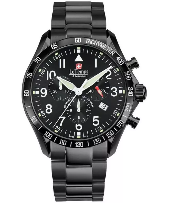 Zegarek męski Le Temps Air Marshal Chronograph LT1041.21BS02