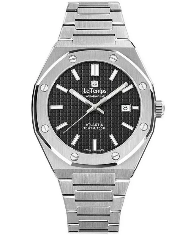 Zegarek męski Le Temps Atlantis LT1037.02BS01