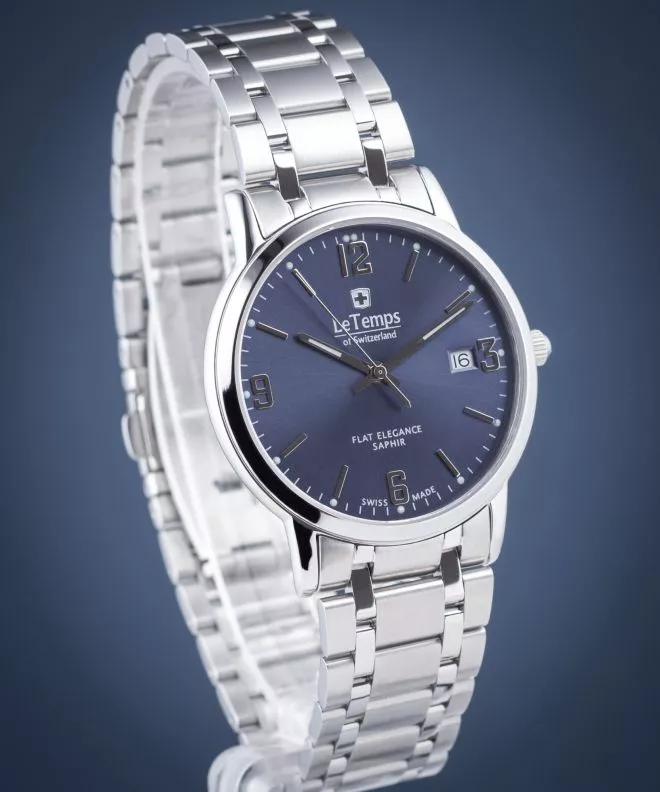 Zegarek męski Le Temps Flat Elegance LT1087.08BS01