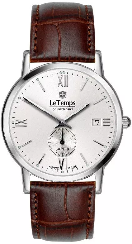 Zegarek męski Le Temps Flat Elegance 					 LT1087.11BL02