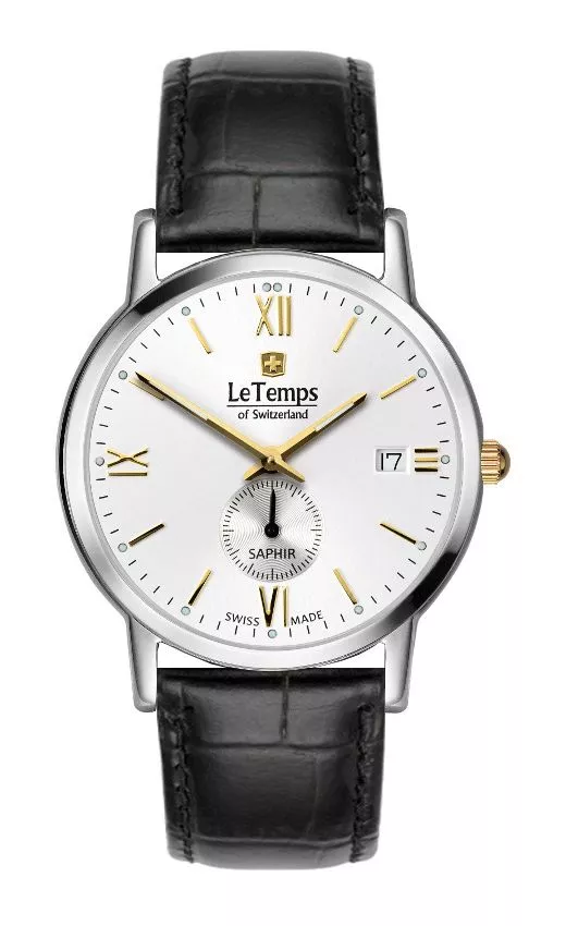 Zegarek męski Le Temps Flat Elegance LT1087.62BL61
