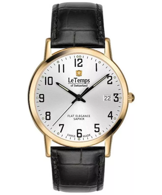 Zegarek męski Le Temps Flat Elegance LT1087.81BL61