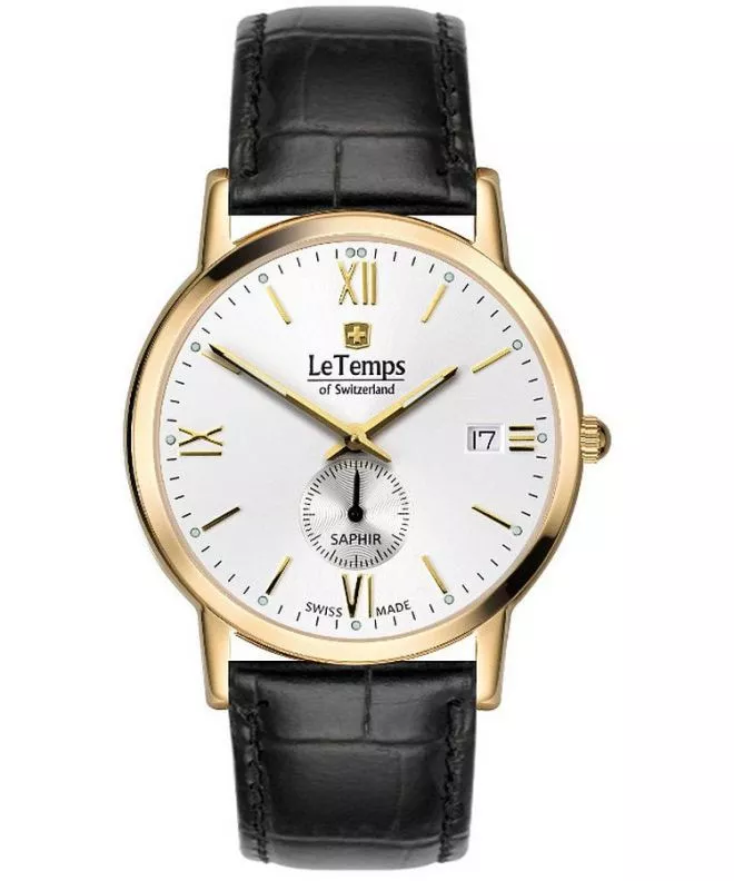 Zegarek męski Le Temps Flat Elegance LT1087.82BL61