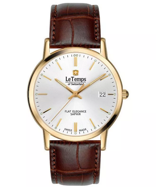 Zegarek męski Le Temps Flat Elegance LT1087.84BL62
