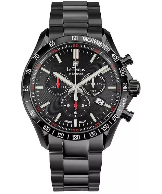 Zegarek męski Le Temps Sport Elegance Chrono LT1041.125BS02