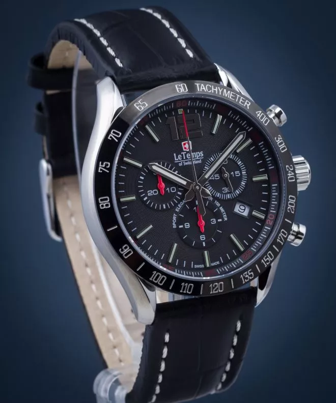 Zegarek męski Le Temps Sport Elegance 																					 LT1041.18BL01