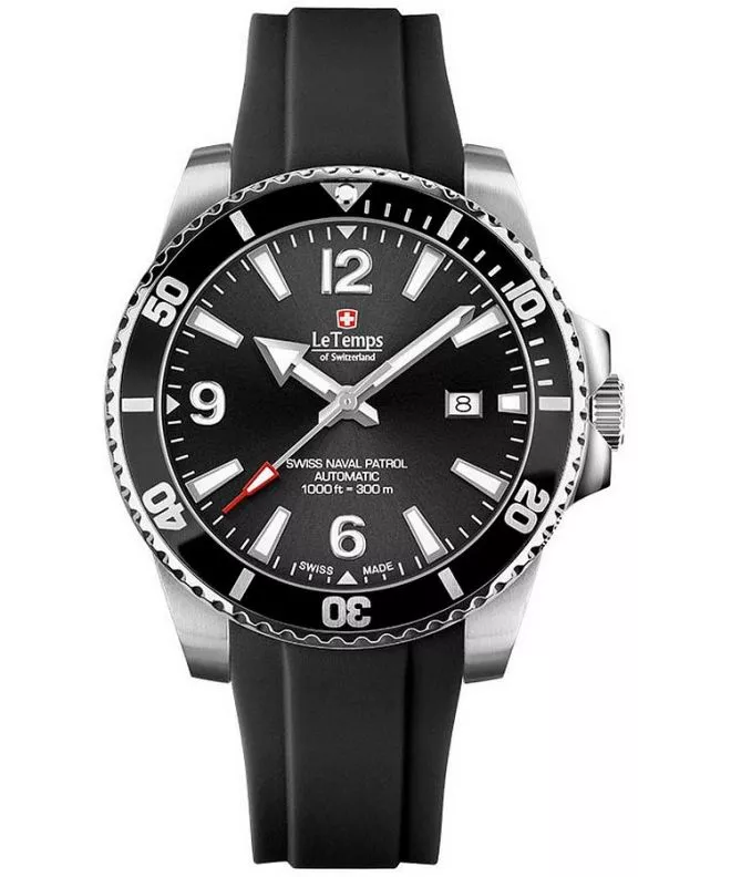 Zegarek męski Le Temps Swiss Naval Patrol Automatic LT1045.01BR01