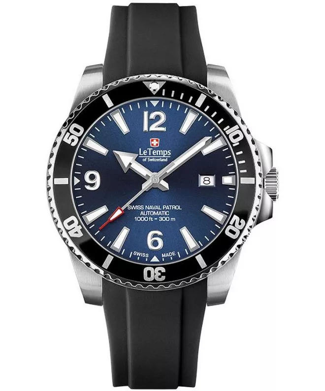 Zegarek męski Le Temps Swiss Naval Patrol Automatic LT1045.13BR01
