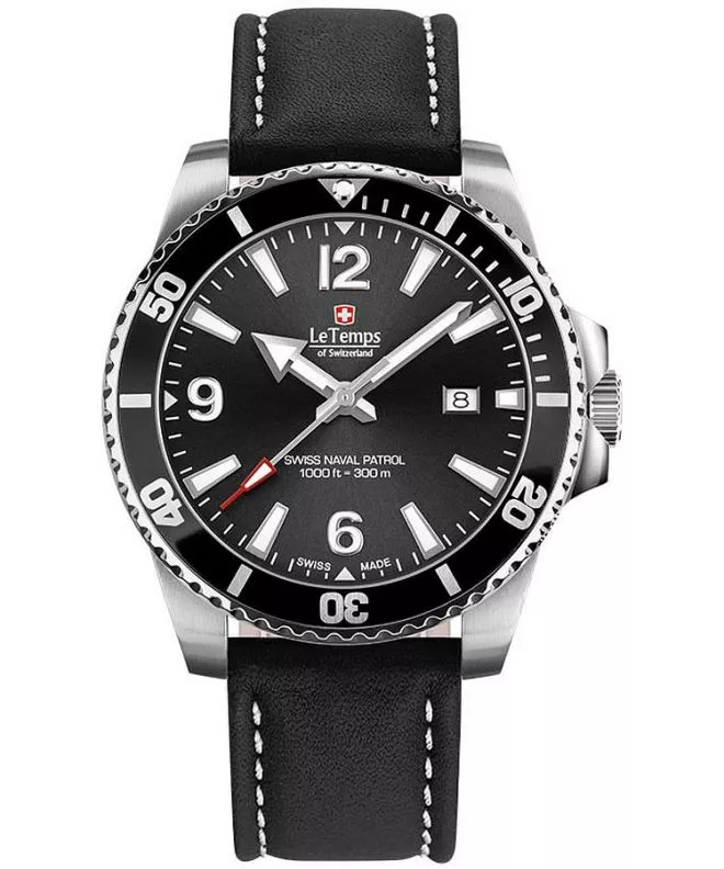 Zegarek męski Le Temps Swiss Naval Patrol LT1043.01BL11