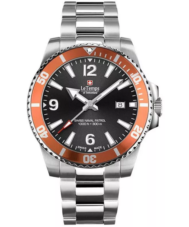 Zegarek męski Le Temps Swiss Naval Patrol LT1043.14BS01