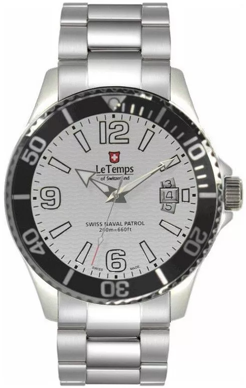 Zegarek męski Le Temps Swiss Naval Patrol LT1081.02BS01