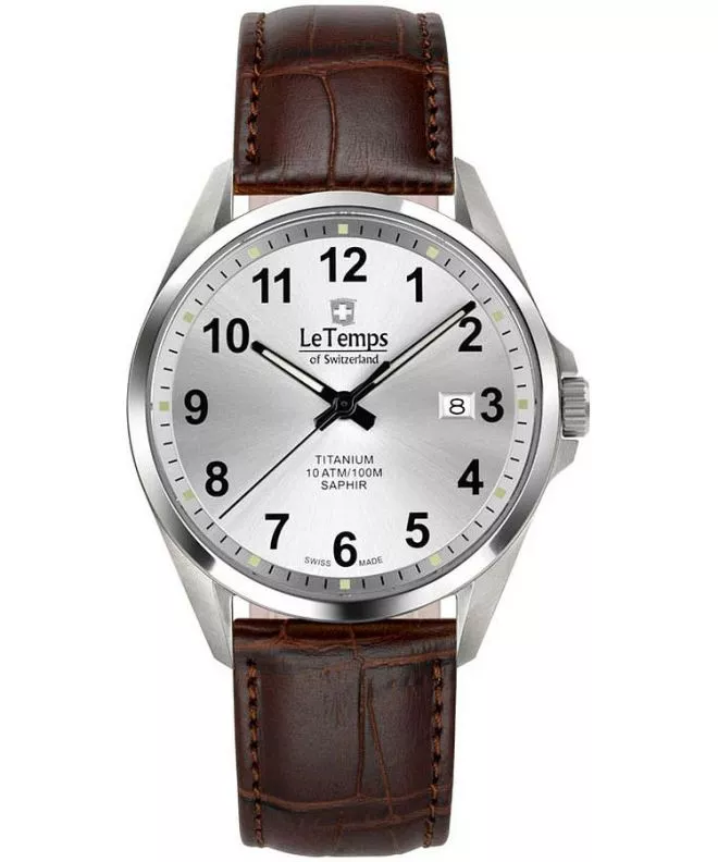 Zegarek męski Le Temps Titanium LT1025.01BL82