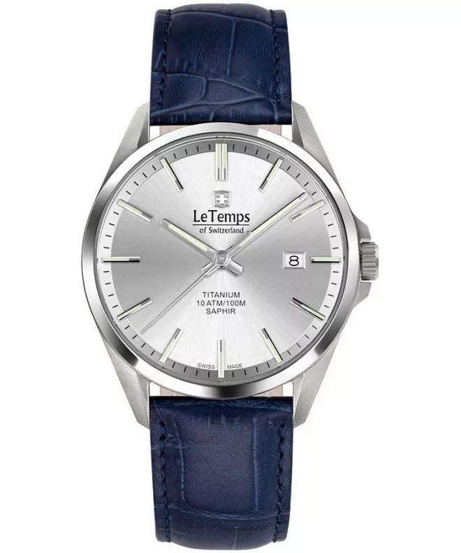 Zegarek męski Le Temps Titanium LT1025.11BL83